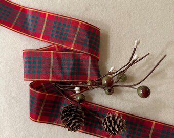 1 1/2 Inch Cameron Tartan Ribbon