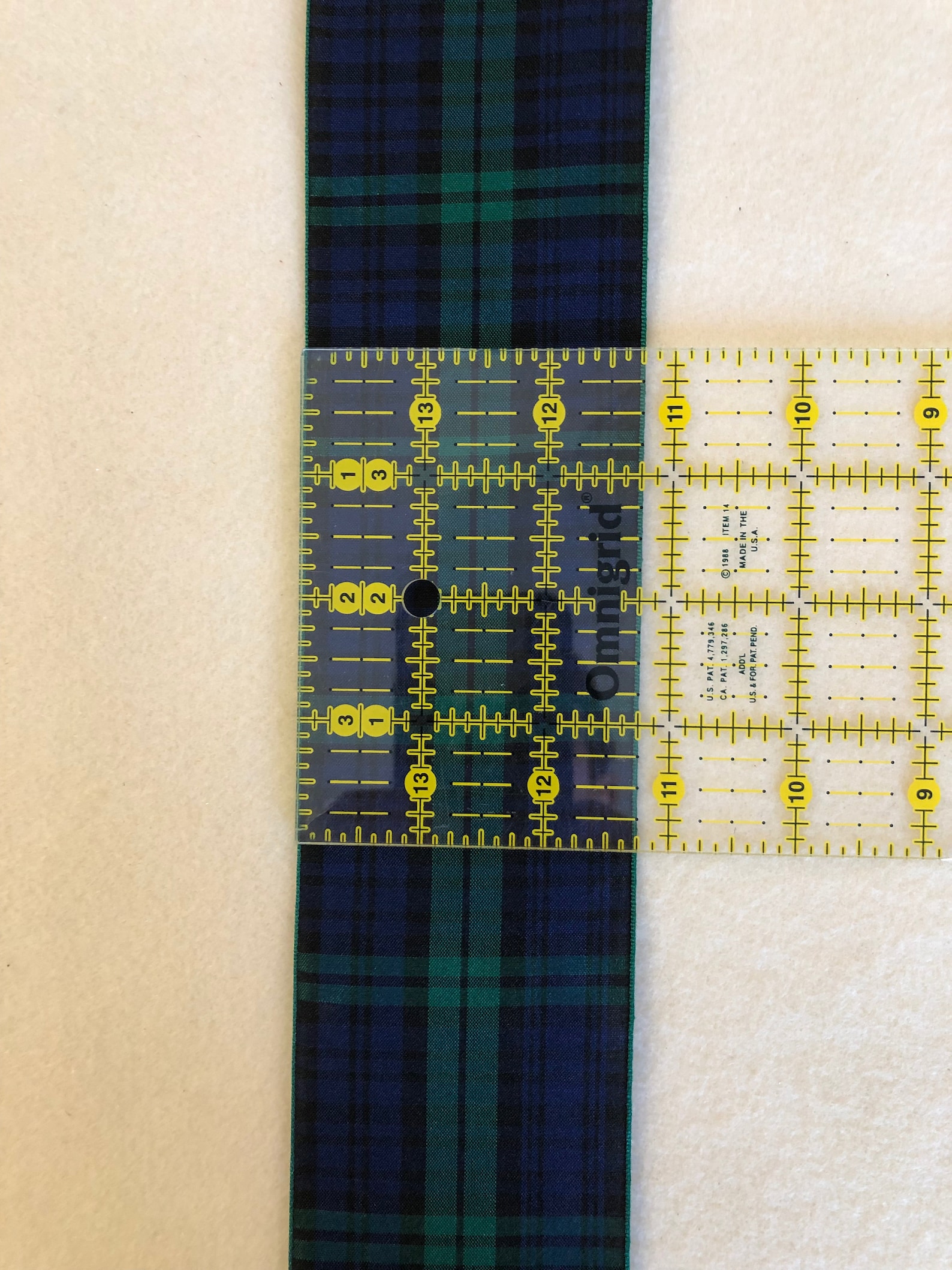 Sample Watch Ribbon 2 3/4 Inches Black Watch Tartan Ribbon - Etsy