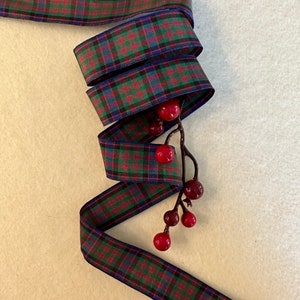 2,5 cm MacDonald Tartan Band