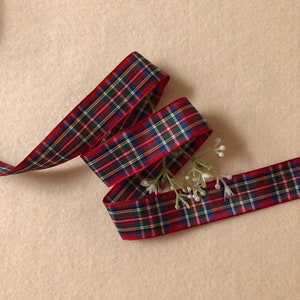 1 inch Royal Stewart-tartanlint