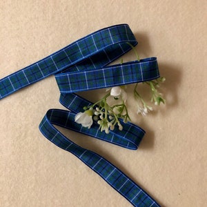 5/8 Inch Douglas Tartan Ribbon