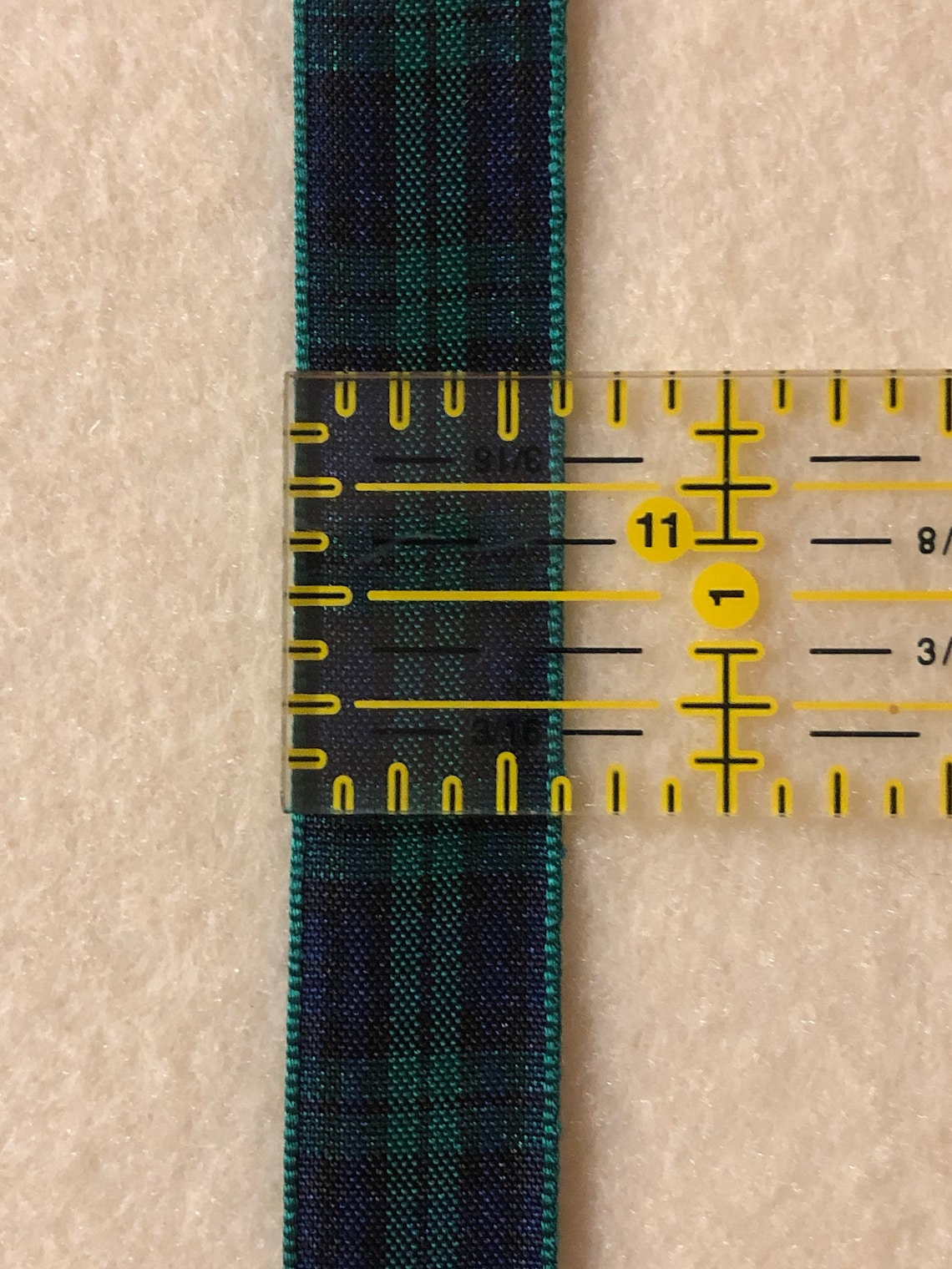 Sample Watch Ribbon 5/8 Inch Black Watch Tartan Ribbon - Etsy