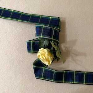 1 1/2 Inch Gordon Tartan Ribbon