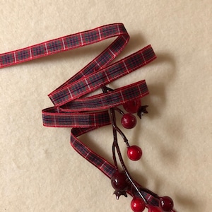 3/8 Zoll Fraser Tartan Band