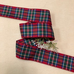 1 1/2 inch Royal Stewart-tartanlint