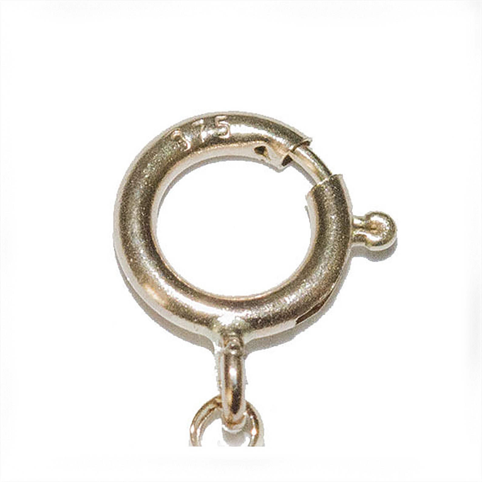 9ct Gold Safety Chain belcher Extension Bracelet Necklace Etsy