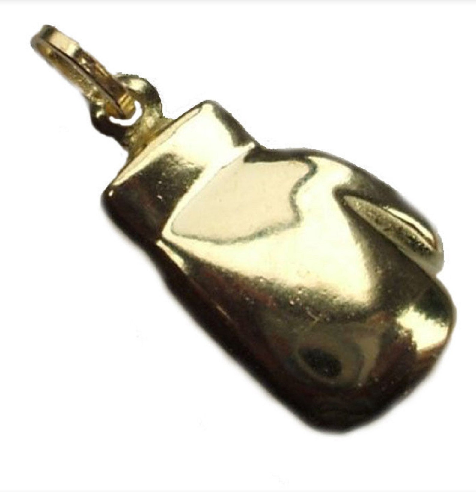 9ct Gold Boxing Glove pendant Charm 20mm x 11mm Jewellery Etsy