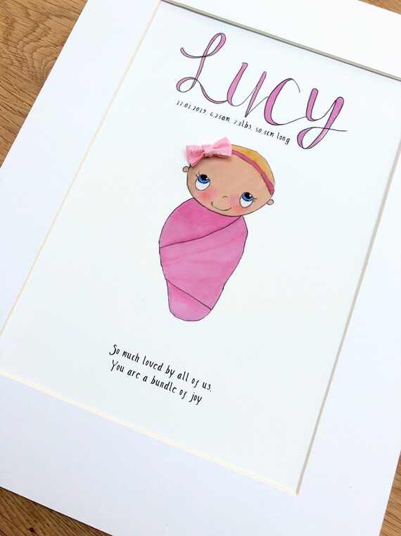 personalised nursery art