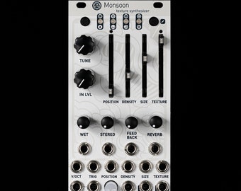 Monsoon (uBurst+) Mutable Instruments Clouds Eurorack Synth Module (Off-White Textured Aluminum)