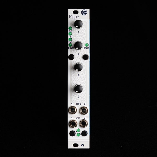 Pique (uPeaks) Micro Mutable Instruments Peaks Eurorack Synth Module (Off-White Magpie Textured)