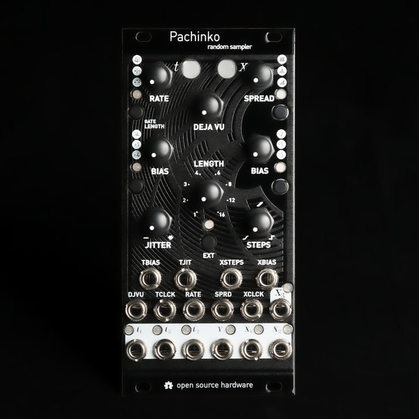 Pachinko uMarbles Mutable Instruments Marbles Eurorack Synth Module (Black Aluminum)