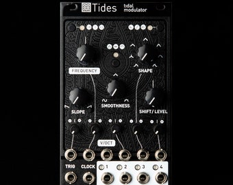 Mutable Instruments Tides v2 Eurorack Synth Clone Module (Black Textured)