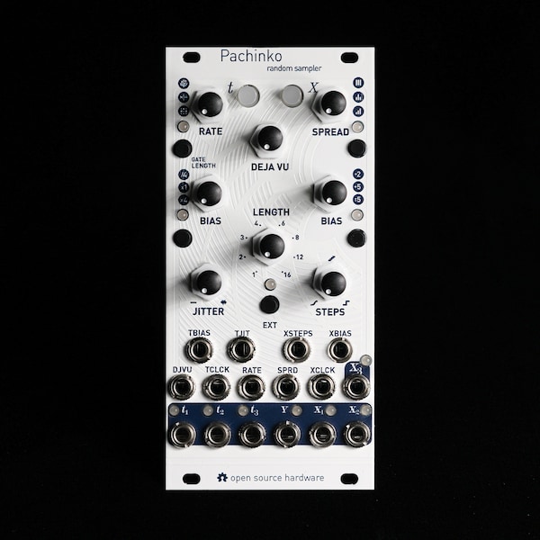 Pachinko uMarbles Mutable Instruments Marbles Eurorack Synth Module (White Aluminum)