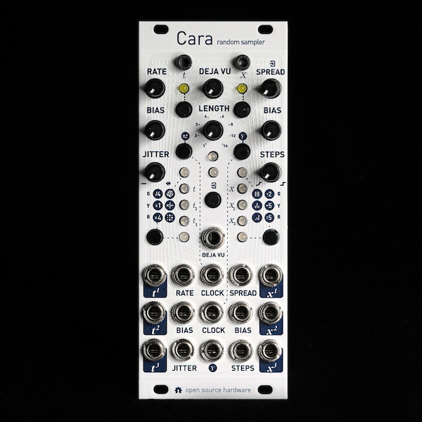 Antumbra CARA Micro Mutable Instruments Marbles Eurorack Synth Module (White Textured Aluminum)