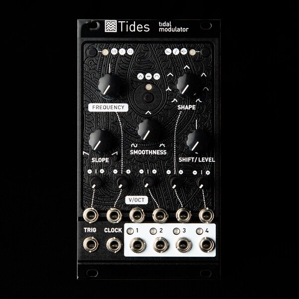 Mutable Instruments Tides v2 Eurorack Synth Clone Module (Black Textured)