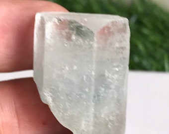 Aquamarine crystal, Natural raw aquamarine crystal gemstone