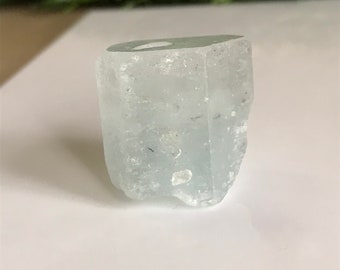 Aquamarine crystal, Natural raw aquamarine crystal gemstone