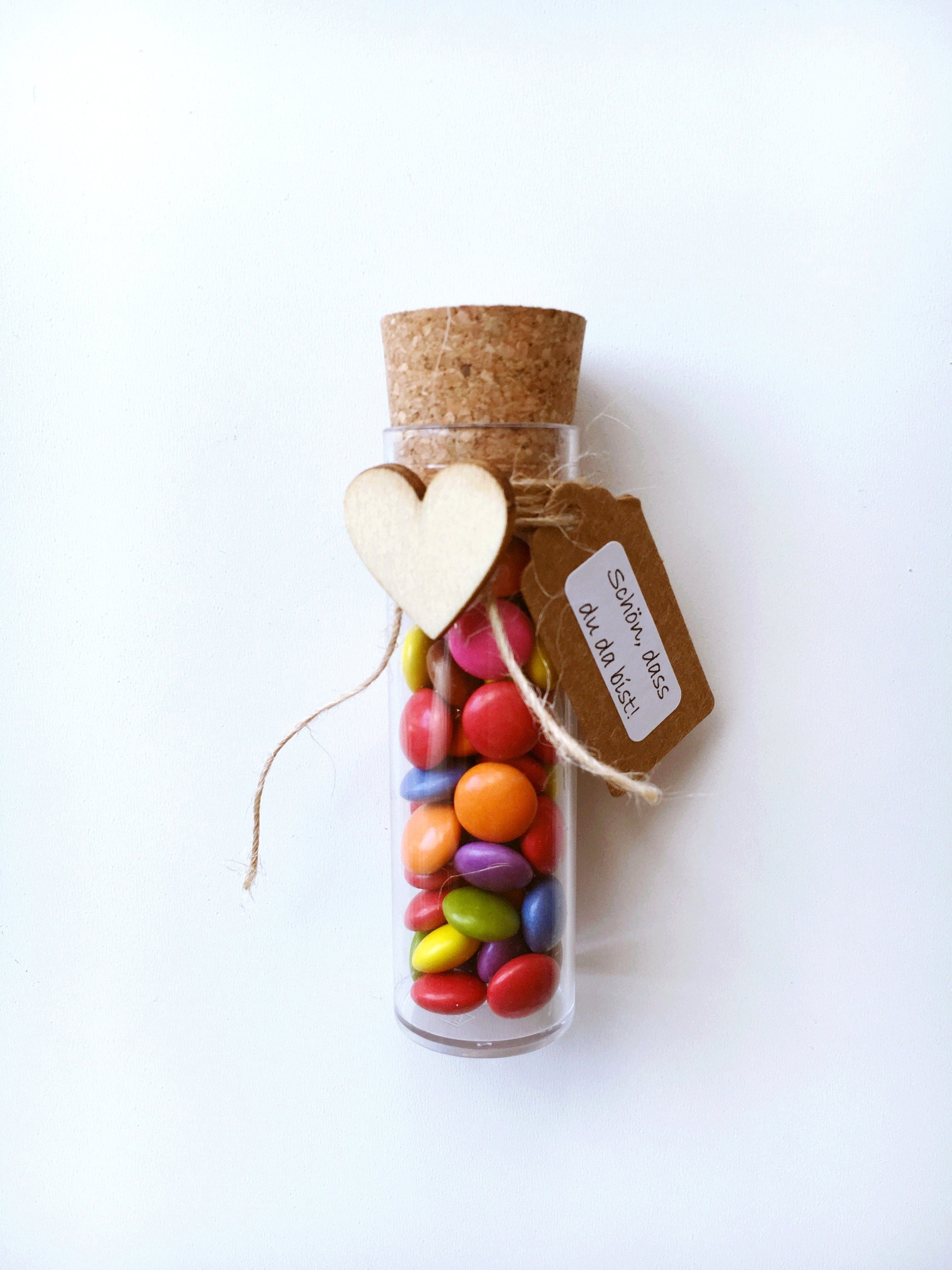 Gastgeschenk für Kinder Hochzeit Smarties im Reagenzglas Etsy