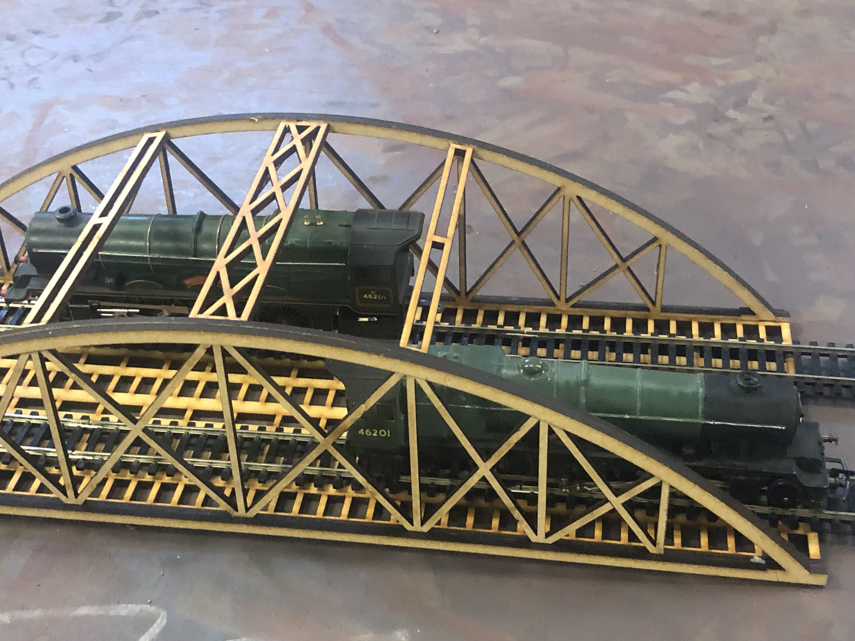00 Gauge Twin Arched Girder Railway Bridge Etsy