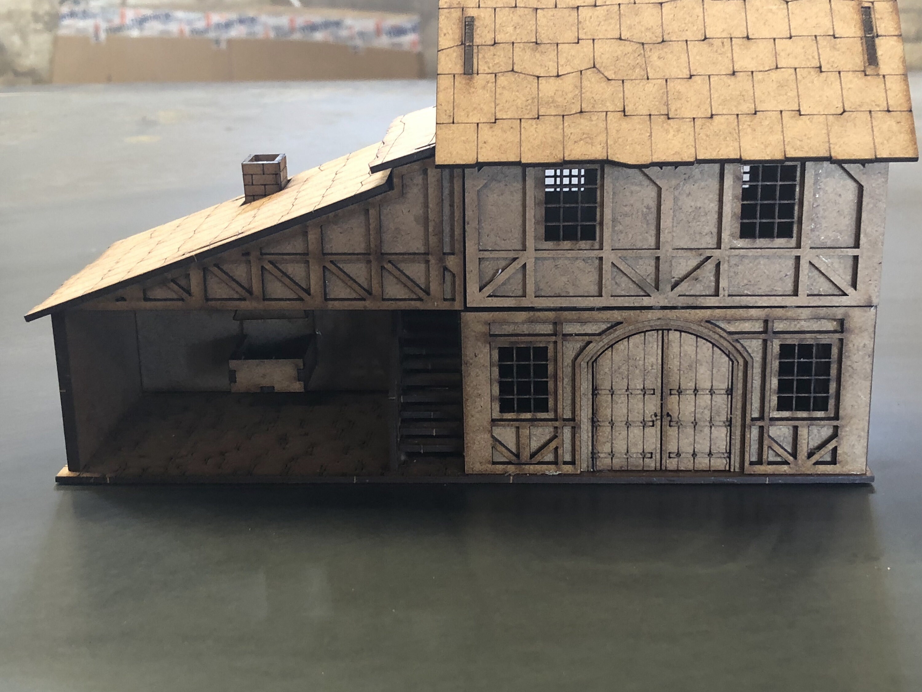 28mm Blacksmiths House & Forge - Etsy