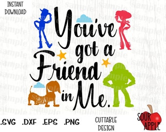 Got A Friend In Me Etsy Got A Friend In Me Etsy