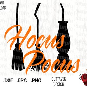Citação de Hocus Pocus, arquivos de corte inspirados em filmes de Halloween em formato Svg, Esp, Dxf e Png