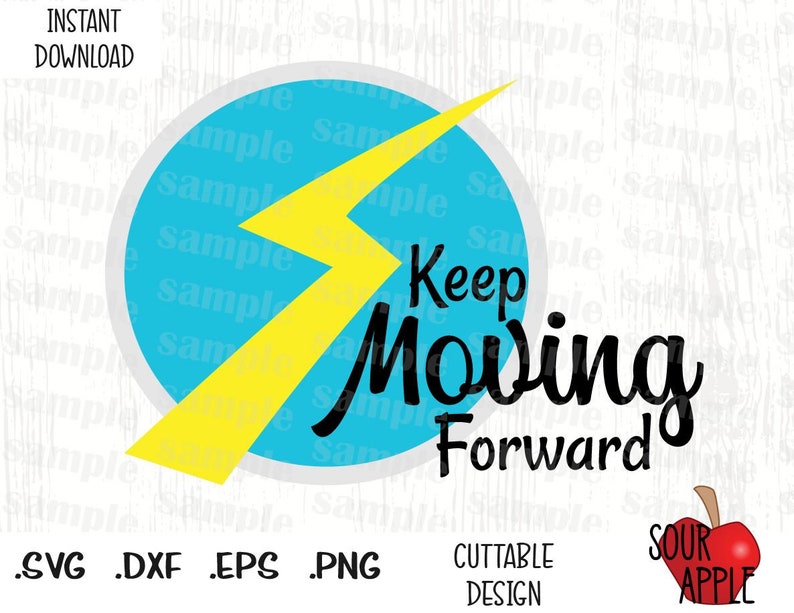 Keep Moving Forward Meet the Robinsons Quote Disney Inspired Etsy