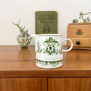 Vintage, milk jug, Melitta, Jeverland Reepsholt, 80s, porcelain, made in Germany, collector&#39;s item