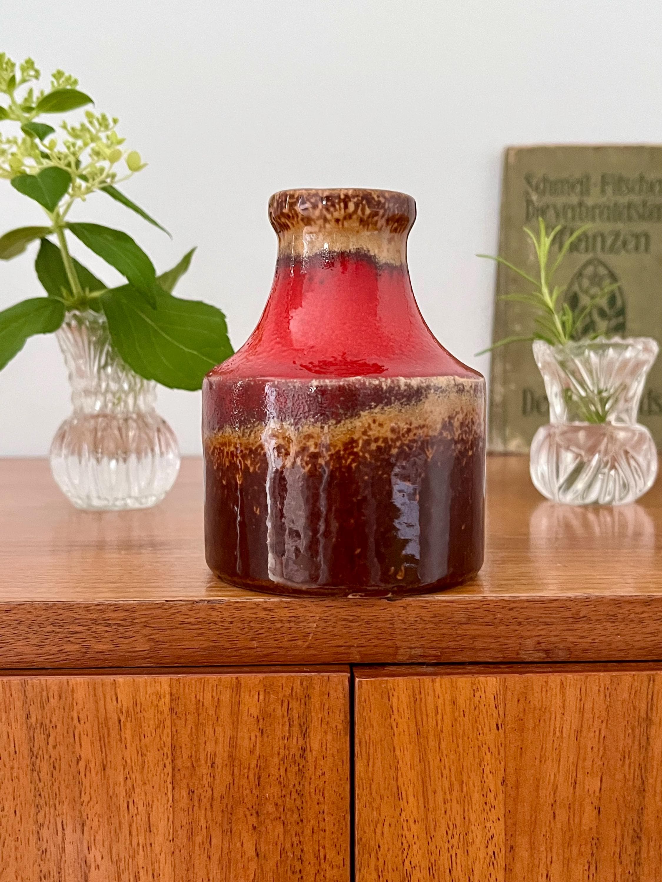 scheurich550-10 fat lava ファットラバ Vintage, Vase, Scheurich, Base Mark: 550-10, 1970s, Fat Lava