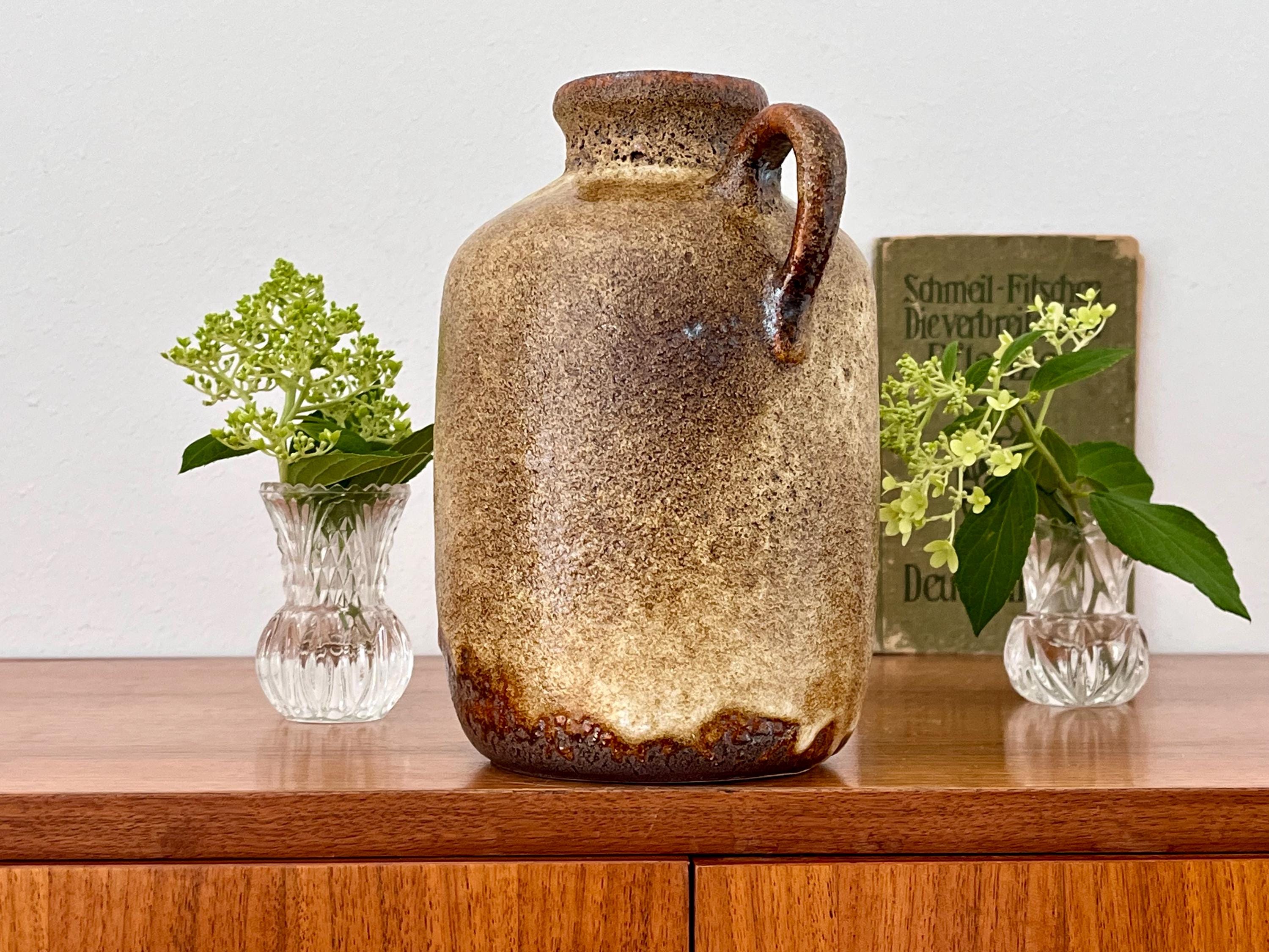 fatlava jasba 花瓶 Vintage, Jasba, 905 12 19, Fat Lava, Magnificent Glaze, Vase