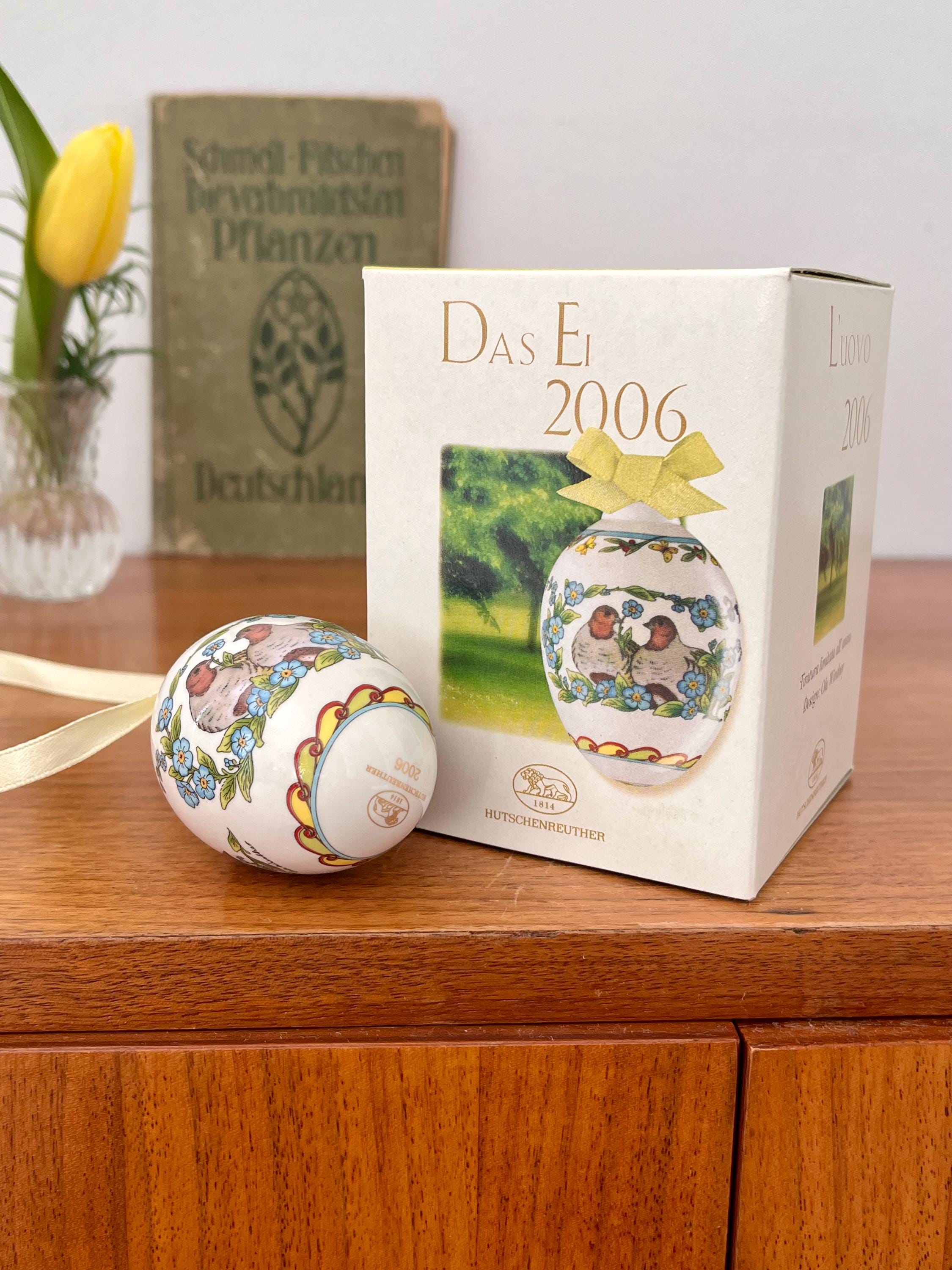 Uovo Di Porcellana Hutschenreuther 1998 - Collezione Ole Winther