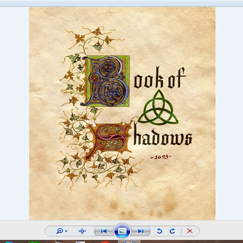 Charmed Buch der Schatten Instant Download Seiten. nicht Etsy
