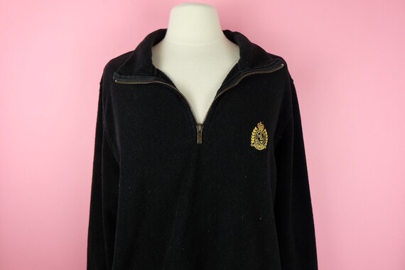 Vintage 1990s/2000s Ralph Lauren crest fleece swea