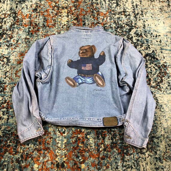 Vintage 1990s Polo Bear Ralph Lauren 