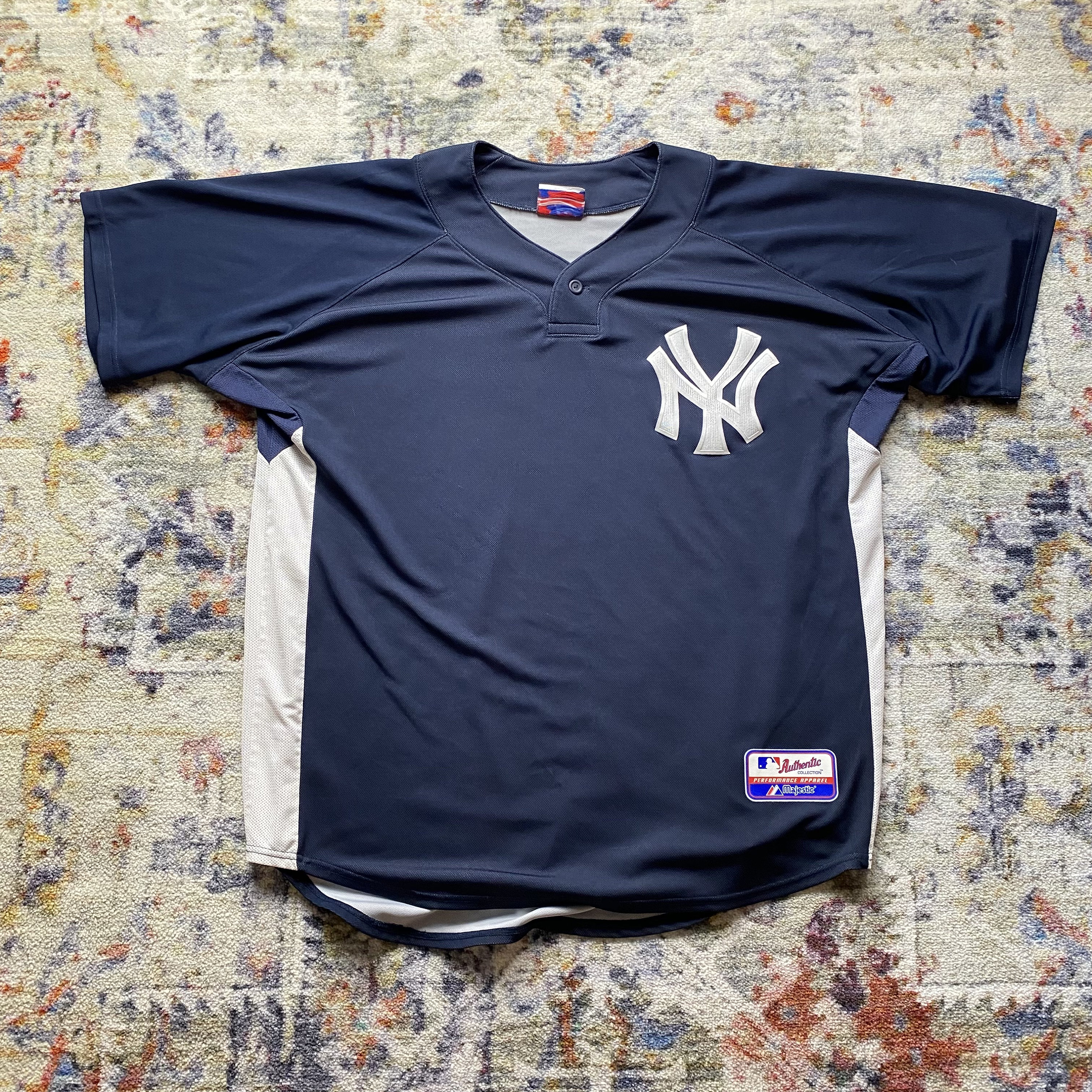 New York Yankees Starter Jersey Mens XL Home Button Down Genuine  Merchandise