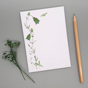 Notepad Grass A6 Romantic Writing Pad Small Notes image 1