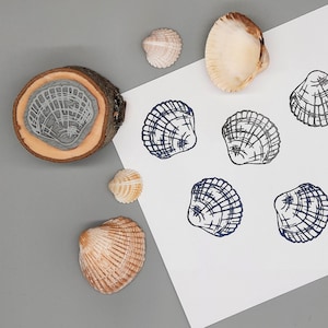 Stempel Muschel