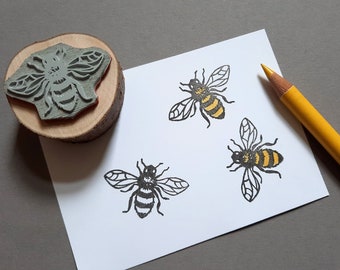 Stamp Bee Honey Bee Insect