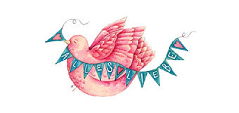 Carte postale oiseau rose toutes les meilleures cartes de félicitations image 3