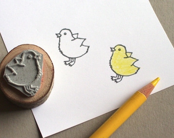 Stamp small chick