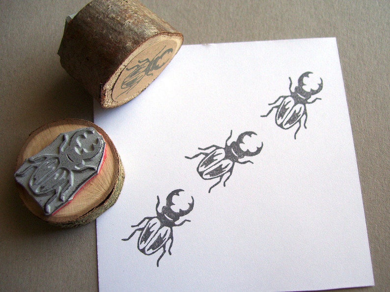Stamp stag beetle beetle motif stamp insect image 1