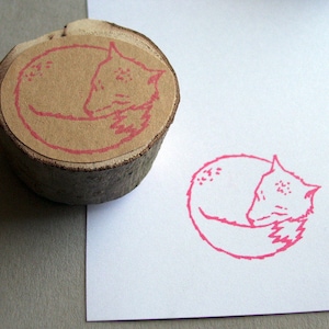 Stempel Fuchs Motivstempel Waldtier Bild 3