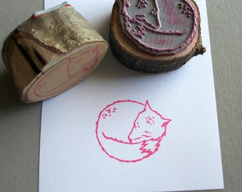 Tampon renard, tampon motif animal de la forêt