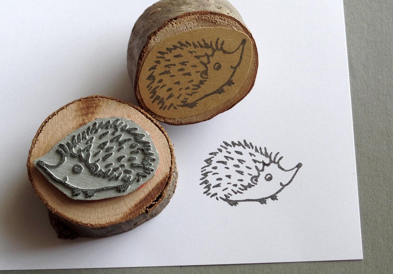 Stempel Igel Motivstempel Waldtier Bild 1