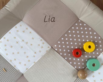 Patchwork baby blanket * crawling blanket * baby playmat