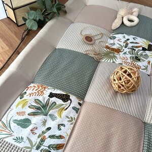 Baby Spielmatte in und Naturtönen – gemütliche Krabbeldecke für Kinderzimmer und Spielbereich