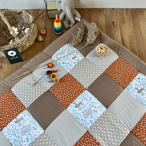 Baby Playmat Nursery Rug Crawling Mat Etsy UK