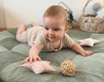 Patchwork baby blanket * crawling blanket * baby playmat