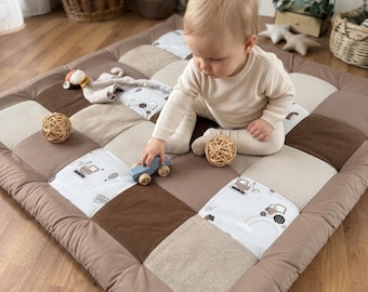 Baby playmat * nursery rug * crawling mat * patchwork blanket