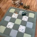 Patchwork baby blanket * crawling blanket * baby playmat 